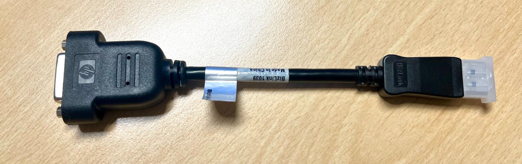 Hewlett Packard Laufwerke & Adapter: HP Display Port zu DVI Adapter – Gebraucht aus Leimbach TG von easydiver87