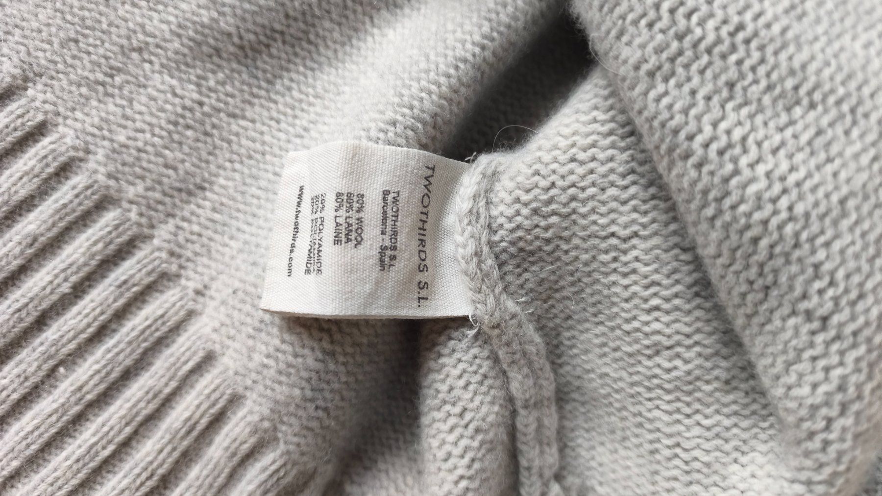 Twothirds Pullover & Sweatshirts: Twothirds Pullover Norweger grau blau gebraucht S – Gebraucht aus Lauwil von Fameug 2
