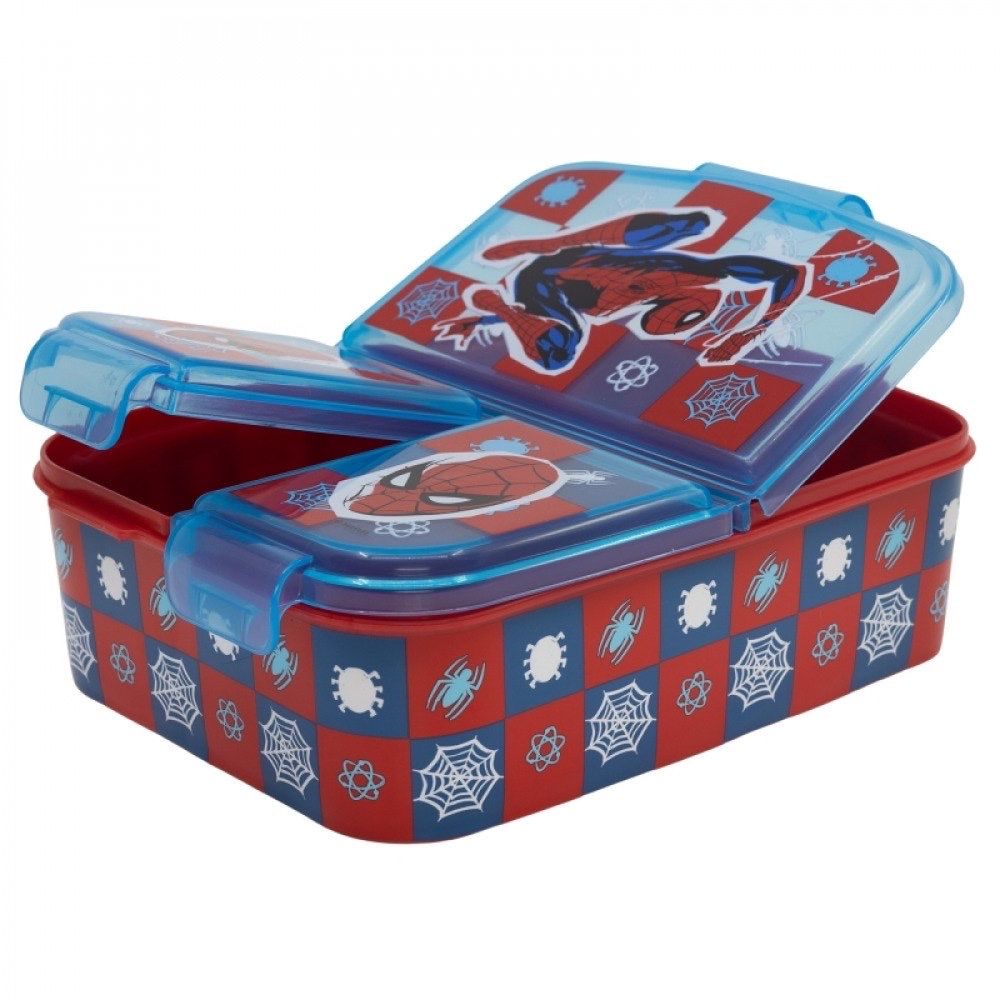 Disney Contenitori & Simili: Spiderman Znünibox Lunchbox mit Fächern, NEU! – Nuovo e nell'imballaggio originale da Hinwil venduto da crn139 2