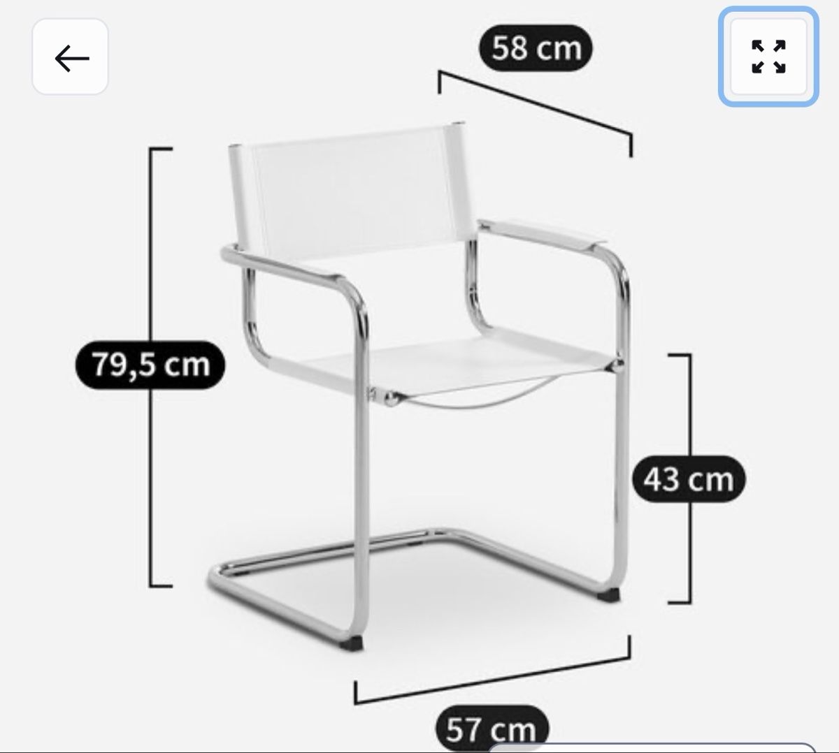 Chaises: Leather chair  – D'occasion à Geneve par mak_hzx5 5