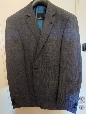 Herren Sakko Daniel Hechter graublau gemustert Gr. 52