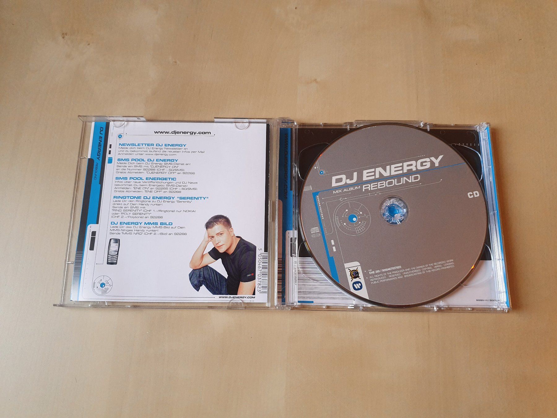 CD: DJ Energy Rebound – Usato da Stansstad venduto da collectorsshop 2