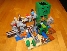 Lego Minecraft 21155 The Creeper Mine