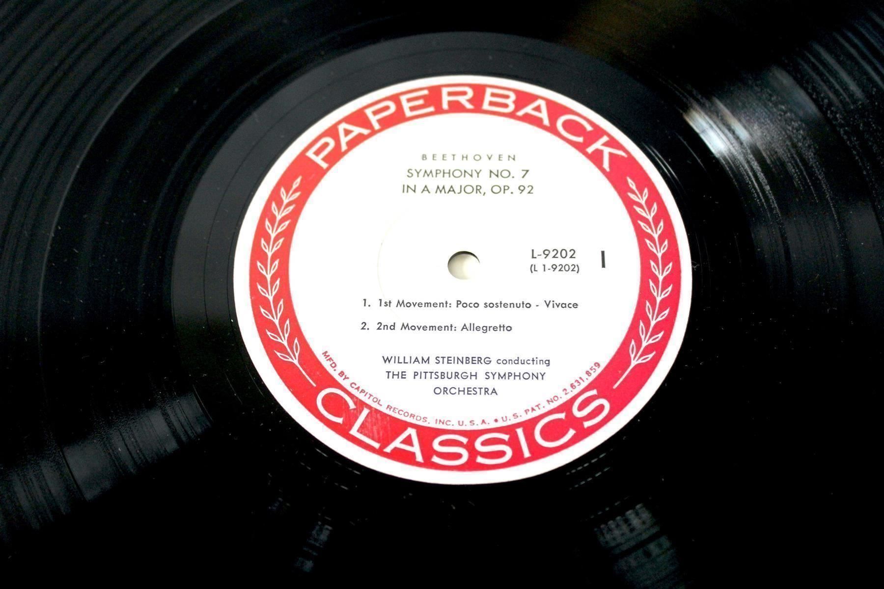 Dischi in vinile: BEETHOVEN: Synphony No. 7. W. Steinberg – Usato da Bern venduto da kultiges 6