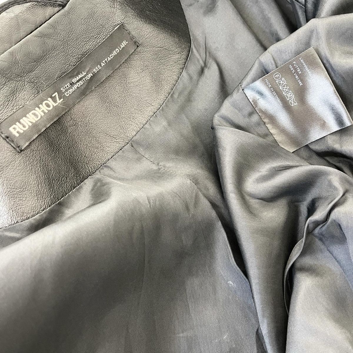 Rundholz Giacche: RUNDHOLZ Leather Jacket – Nuovo (secondo la descrizione) da Emmen venduto da Avviivva_Com2023 5