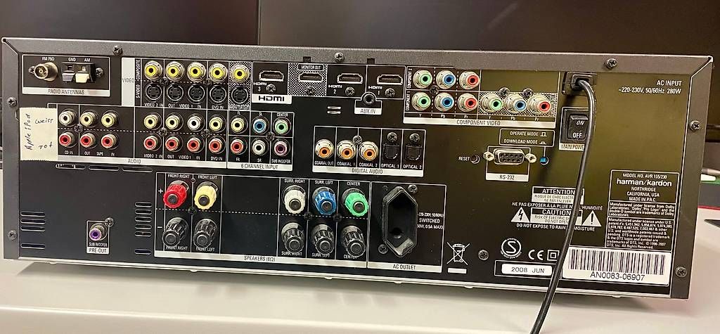 Ricevitori: Harman Kardon AVR155 Audio/Video Receiver – Usato da Höri venduto da Gringolia 3