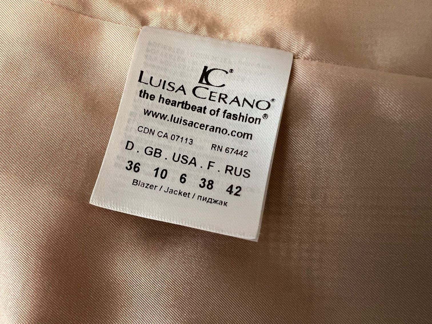 Luisa Cerano Giacche: Blazer Luisa Cerano Gr.36 – Usato da Zürich venduto da claudia0512 3