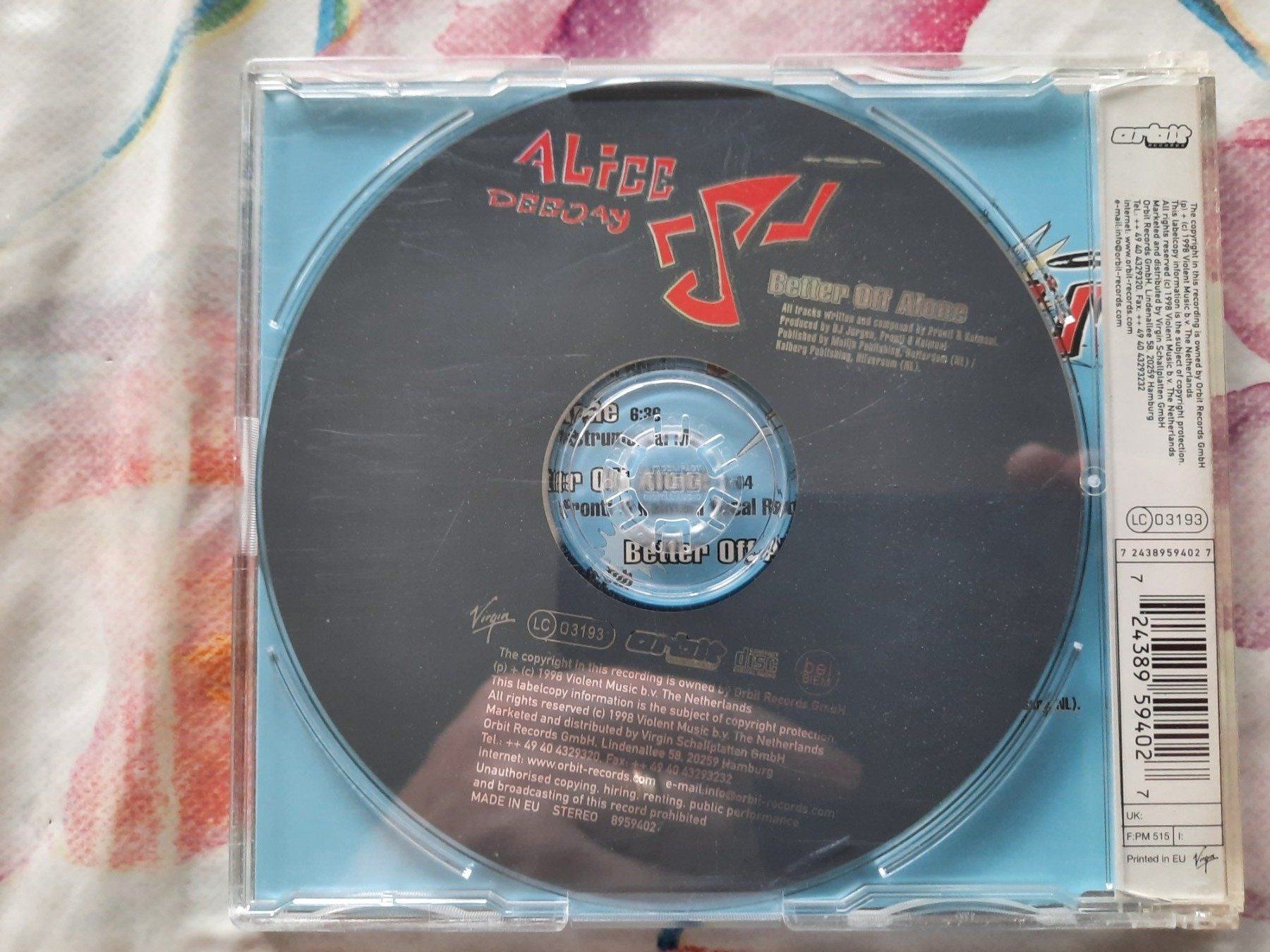 CDs: CD Alice Deejay - Better off alone ( Single ) – D'occasion à Pully par bro_n52j 1