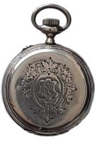 Taschenuhr G. Billian Fils Zurich Ancre 15 Rubis antik