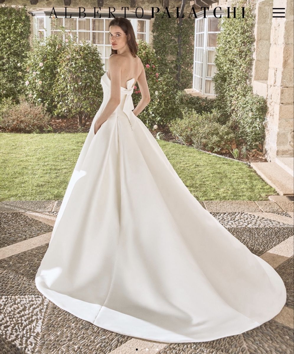 Robes: Robe de mariée NEUVE designer Alberto Palatchi – Neuf avec emballage d'origine à Versoix par kelborn
