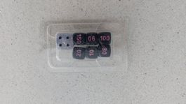 Set of dices - purple sealed