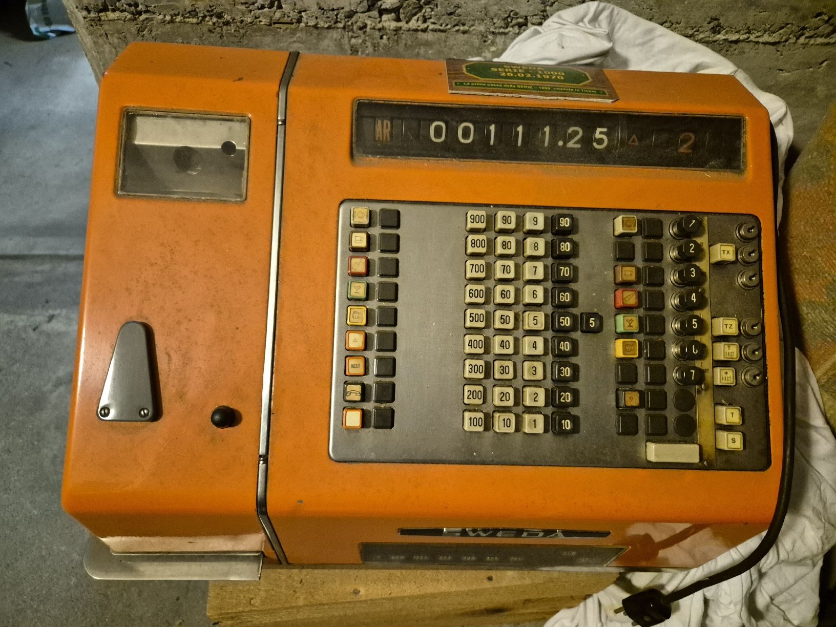 Registratore di cassa: Caisse enregistreuse SWEDA – Usato da Crissier venduto da adj_9kyf