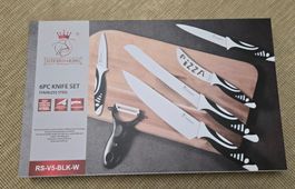 6tlg. Kitchen King Messerset Edelstahl neu & OVP
