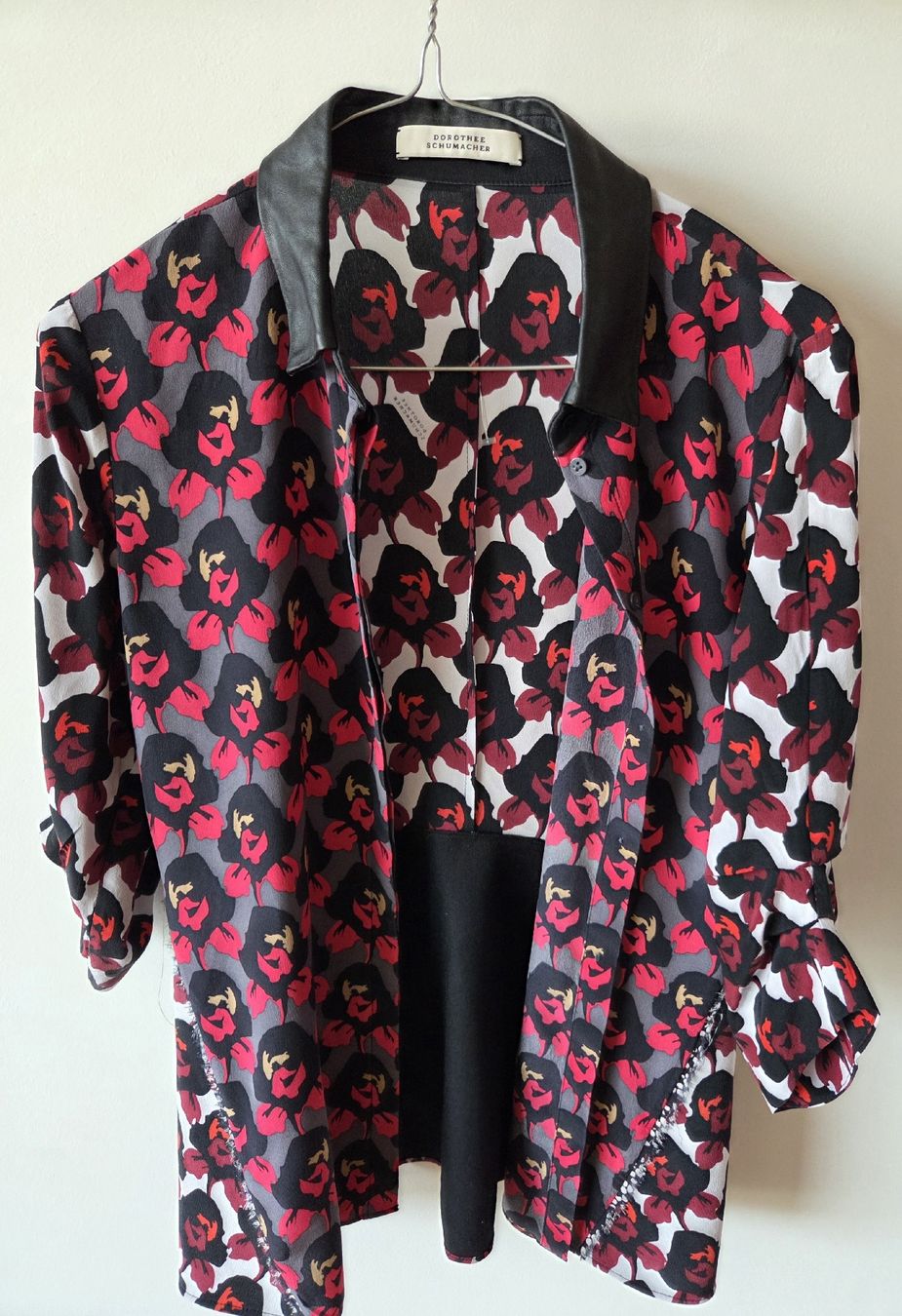 Camicette: Daniela Schumacher Bluse, gemustert, Grösse ca 36/37. – Usato da Luzern venduto da CVonarburg