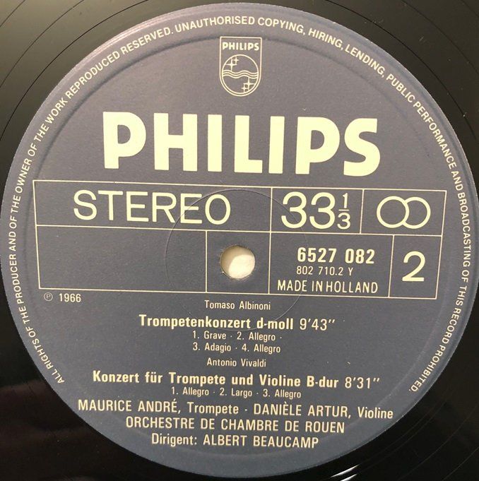 Dischi in vinile: Maurice André - Trompetenkonzerte (LP) – Usato da Grüningen venduto da azulamarillo_vinyl 3