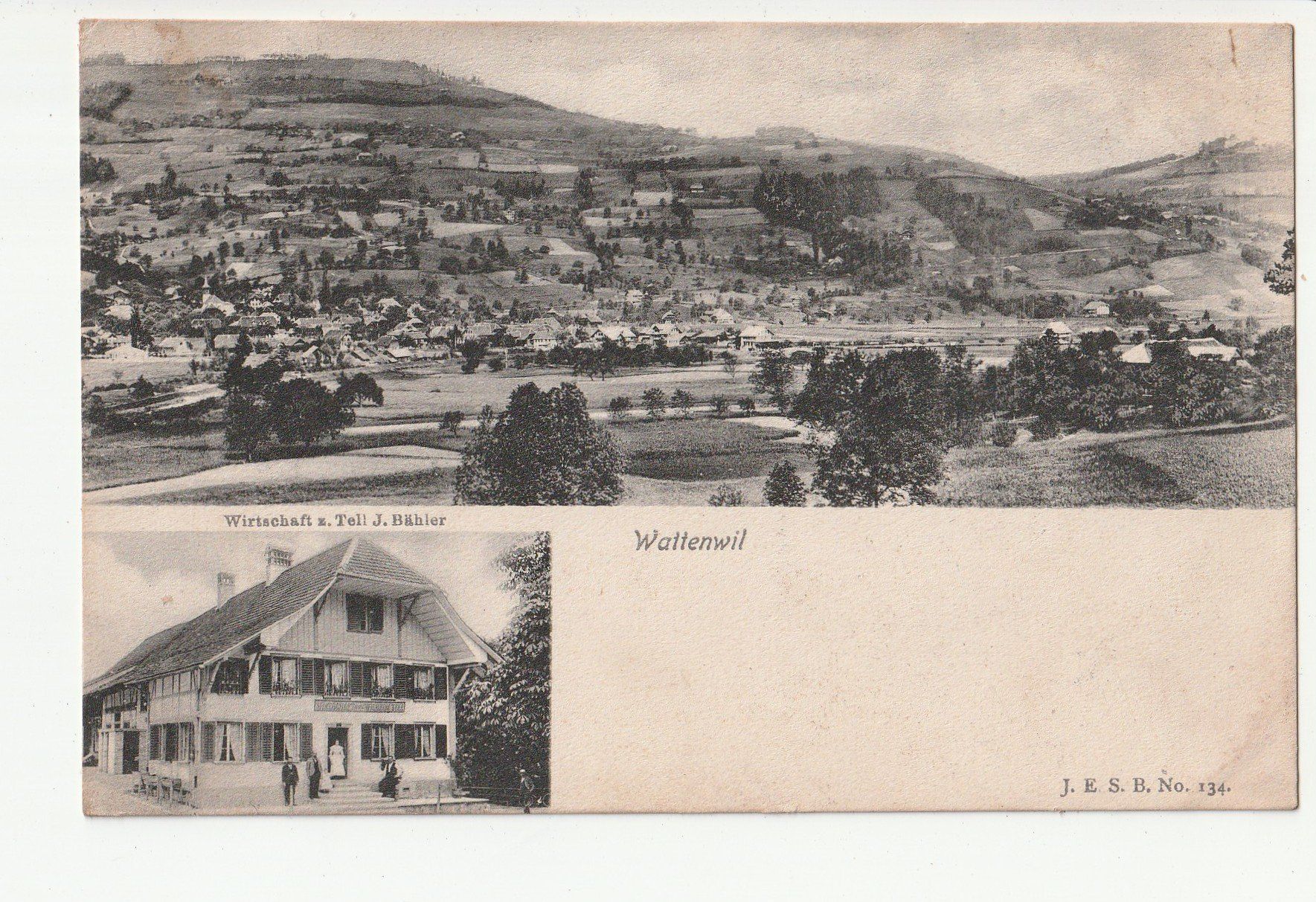 Cartoline postali: Wattenwil Aargau Battalion 31 Feldpost – Usato da Rheineck venduto da rhynegg