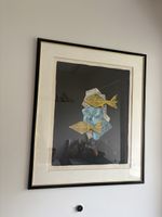Tableau Georges  Braque avec son livre 
