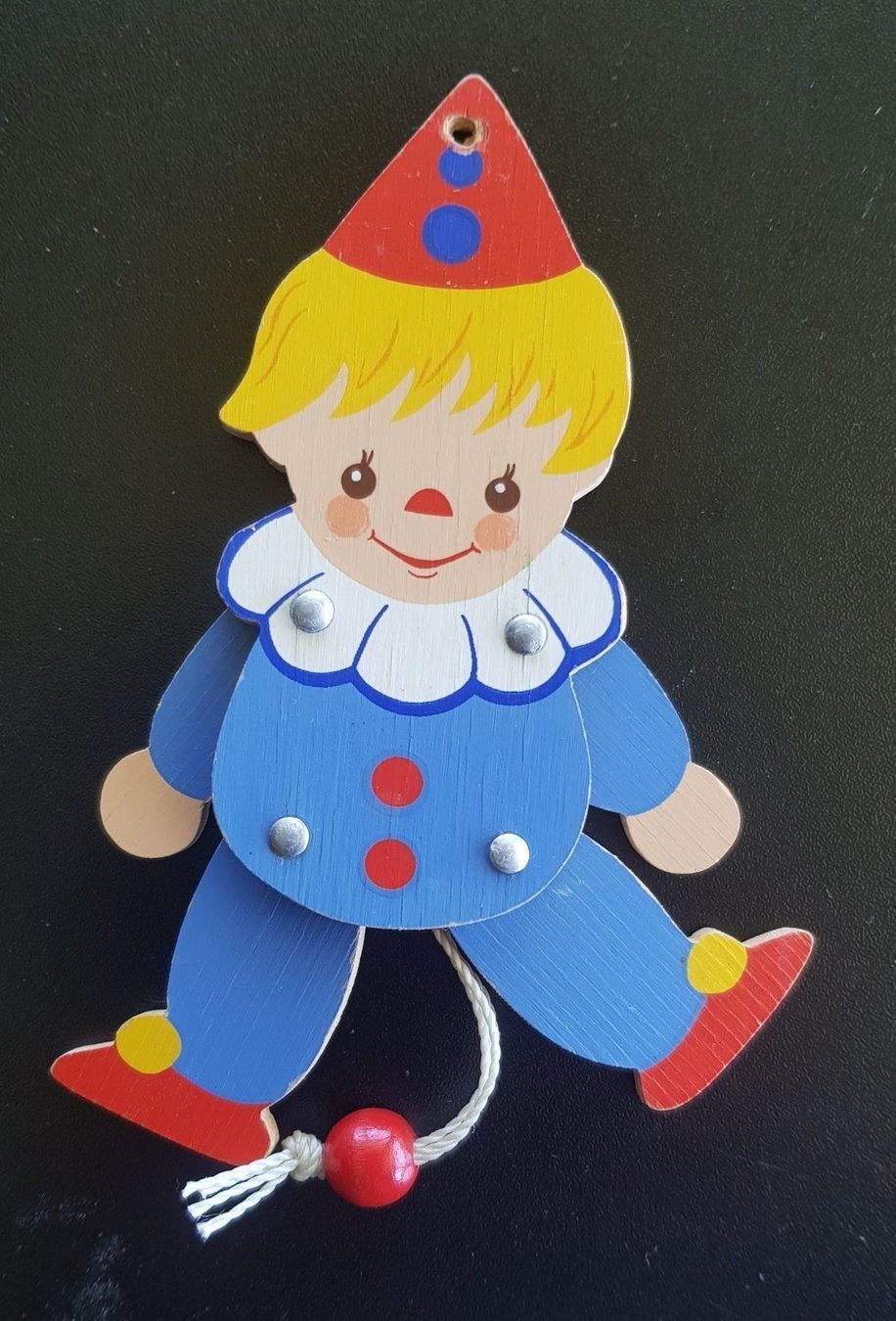Giocattoli: Hampelmann Clown 1970er – Usato da Mörschwil venduto da antiksalon 1