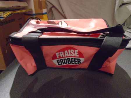 Kühltasche Erdbeer, Migros, rosa