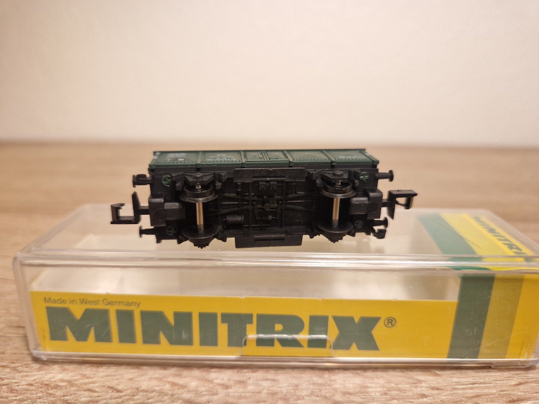 Trix Modellini di ferrovie: Minitrix N 3525 Güterwagen DB – Usato da St-Aubin-Sauges venduto da tantome 2