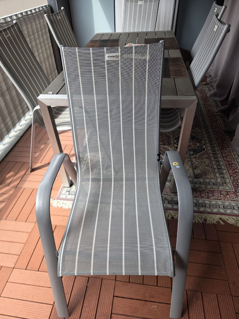 Set di tavolo e panche: Balkontisch / gartentisch – Usato da Schlieren venduto da anw_psw5 3