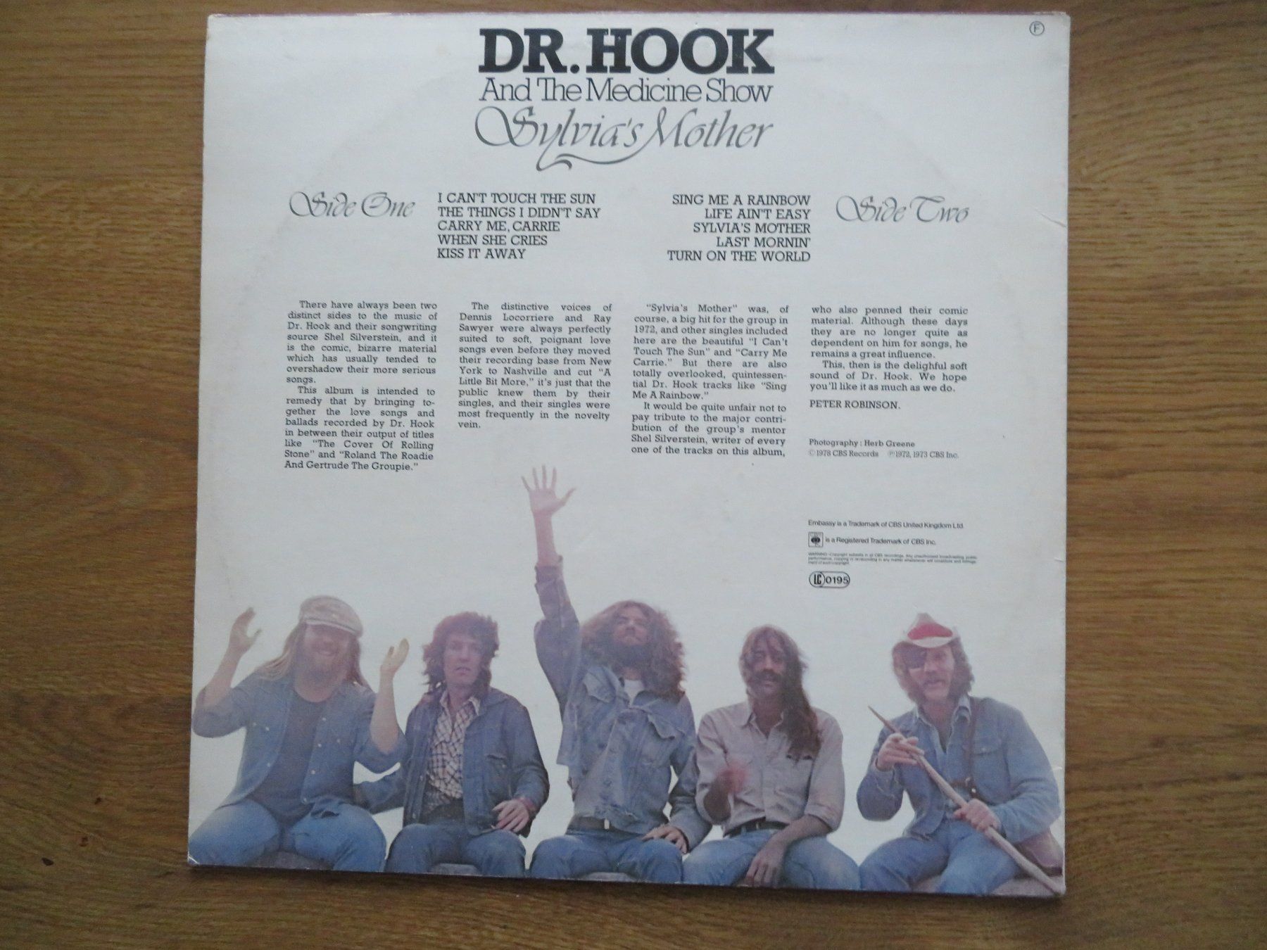 Dischi in vinile: DR HOOK SYLVIAS MOTHER – Nuovo (secondo la descrizione) da Zürich venduto da max_cp5f 1