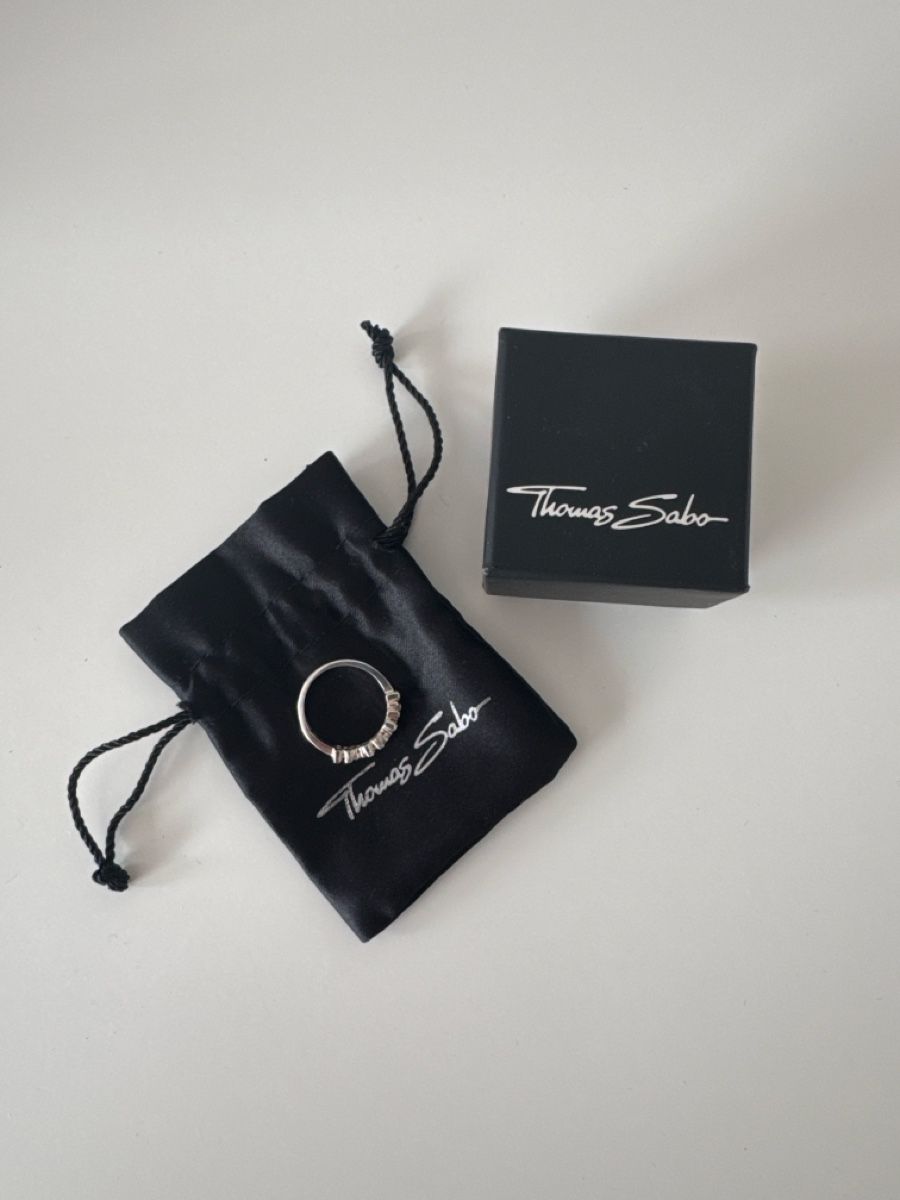 Thomas Sabo Anelli: Thomas Sabo Ring, Size 54, Sterling Silver, Great Gift! – Usato da Zürich venduto da lasaritta13