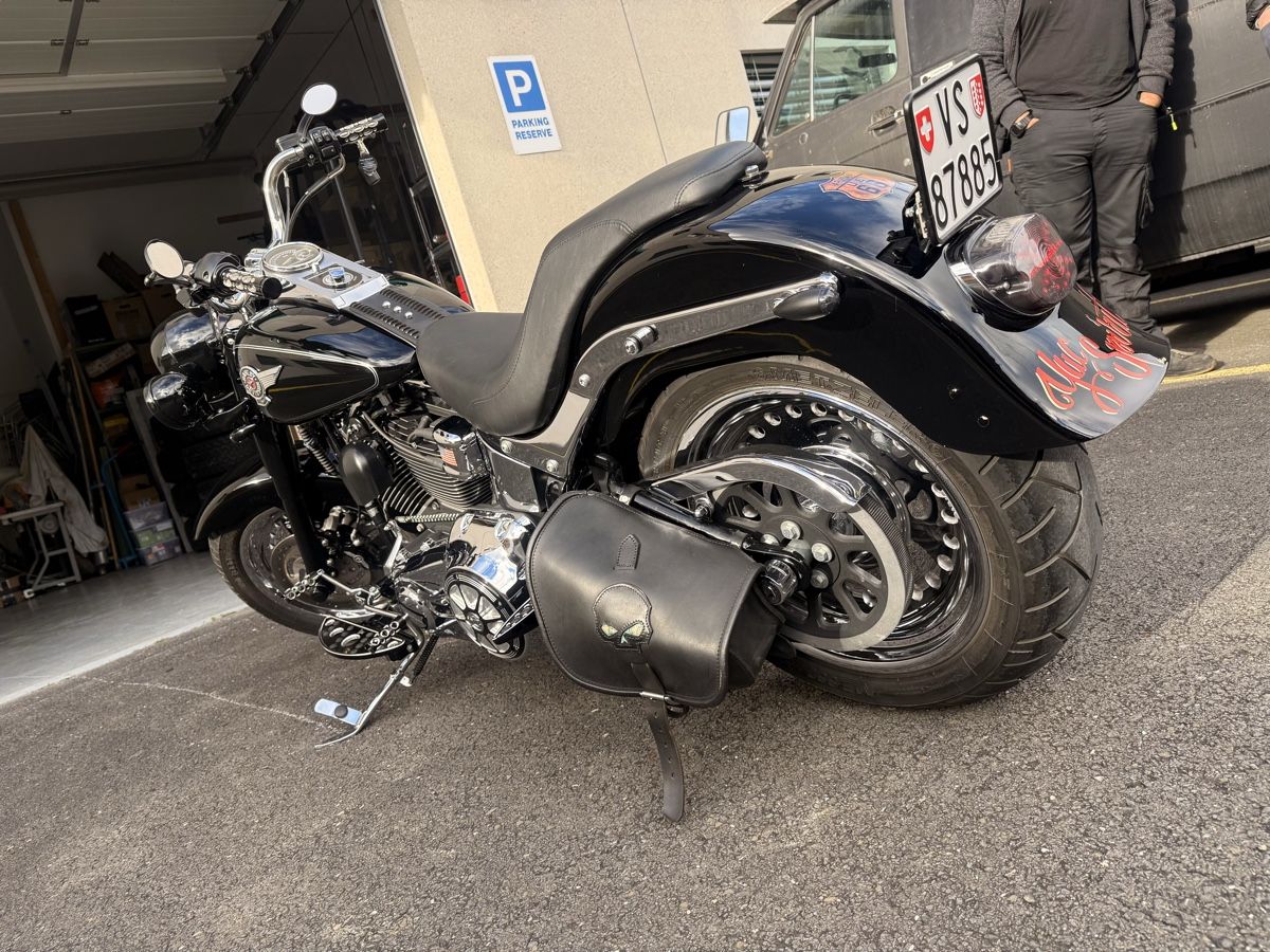 Harley-Davidson Chopper: Harley Davidson Fat Boy – Usato da Val-d'Illiez venduto da LuckLuc 6