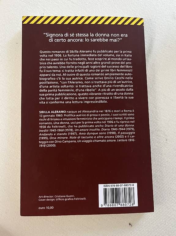 Libri: Una Donna von Sibilla Aleramo – Usato da Bottmingen venduto da vera_am 1