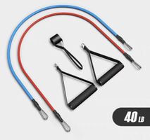 Fitnessbänder Set, Widerstandsbänder, neuwertig, 40 LB