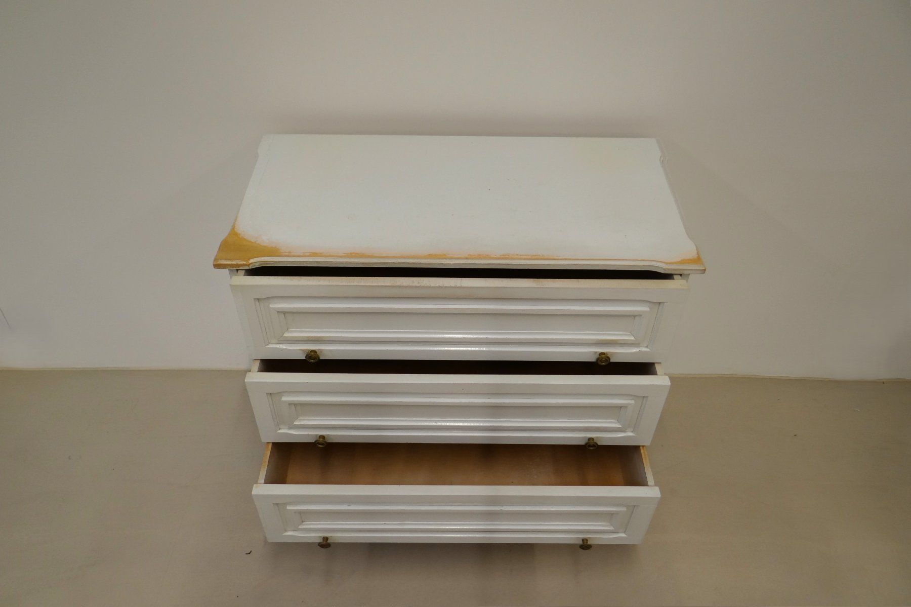 Cassettiere: Vintage Kommode mit Schubladen -  Schrank (HE80) – Usato da Basel venduto da B.W.B. 7
