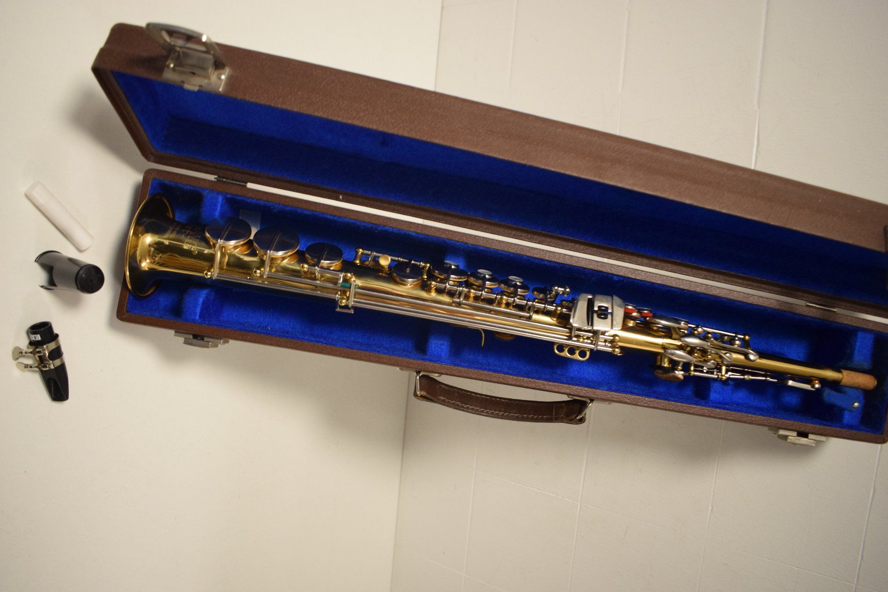 Strumenti musicali: Soprani Saxofon Weltklang Solist – Usato da Zürich venduto da Brockito 1