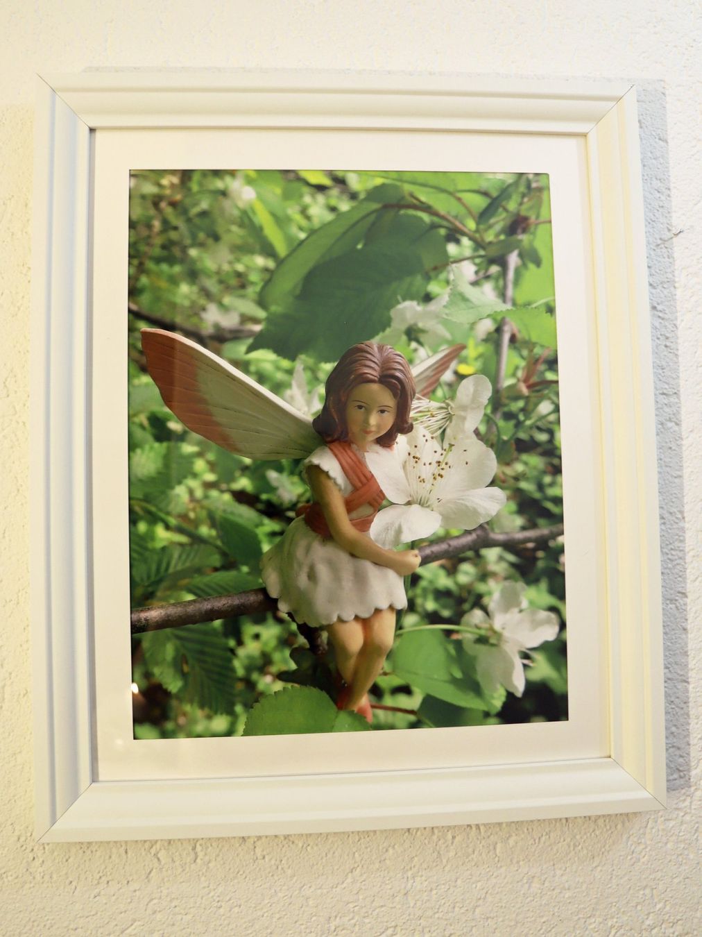 Posters & Illustrations: Elfenbild Wilde Kirsche (Fotobild mit Rahmen) – Neuf (Voir description) à Volketswil par greifensee11511