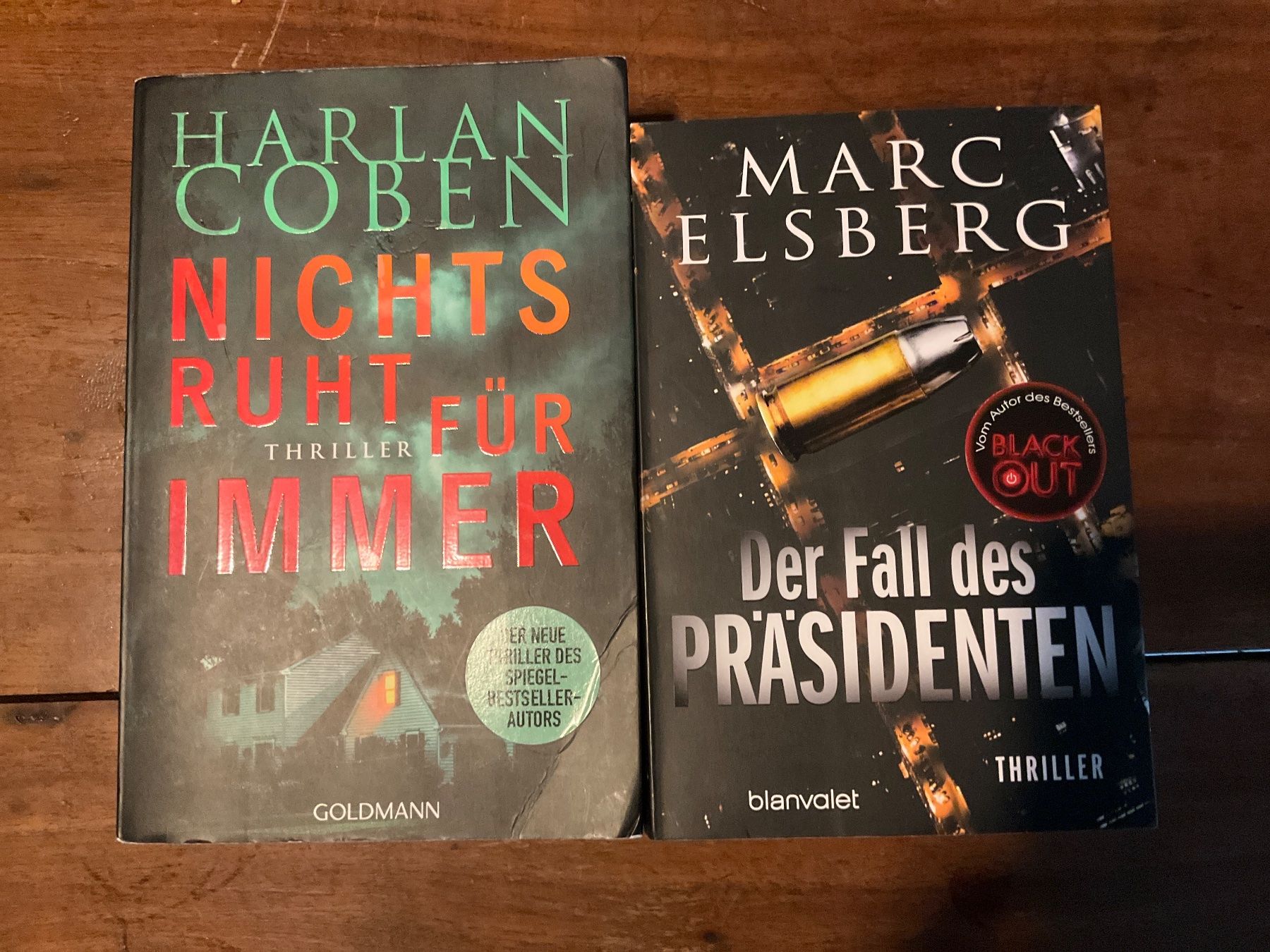 Livres: Harlan Coben und Marc Elsberg – D'occasion à Avenches par Lactobacille
