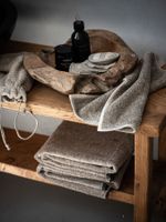 Wellness & Sauna: Pflegeset für Gesicht & Körper 100% Leinen