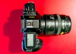 CANON EOS 650 ANALOG MIT OBJEKTIV ZOOM EF 35 - 105 GEBRAUCHT
