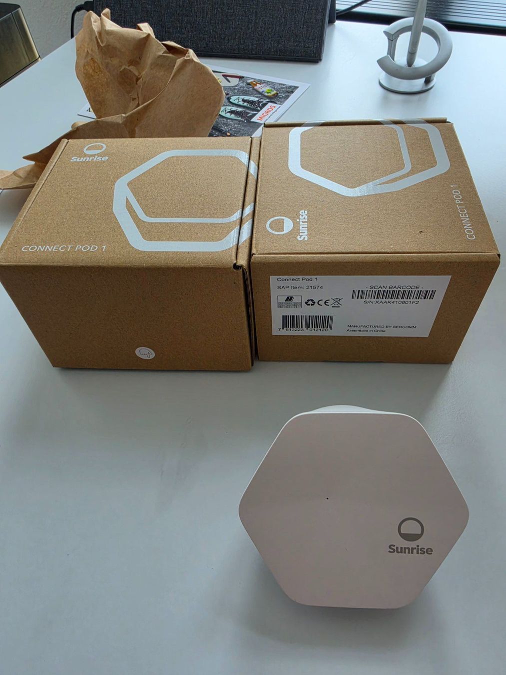 WiFi: 2x Sunrise connect pod 1 – Neuf avec emballage d'origine à Bern par teraz