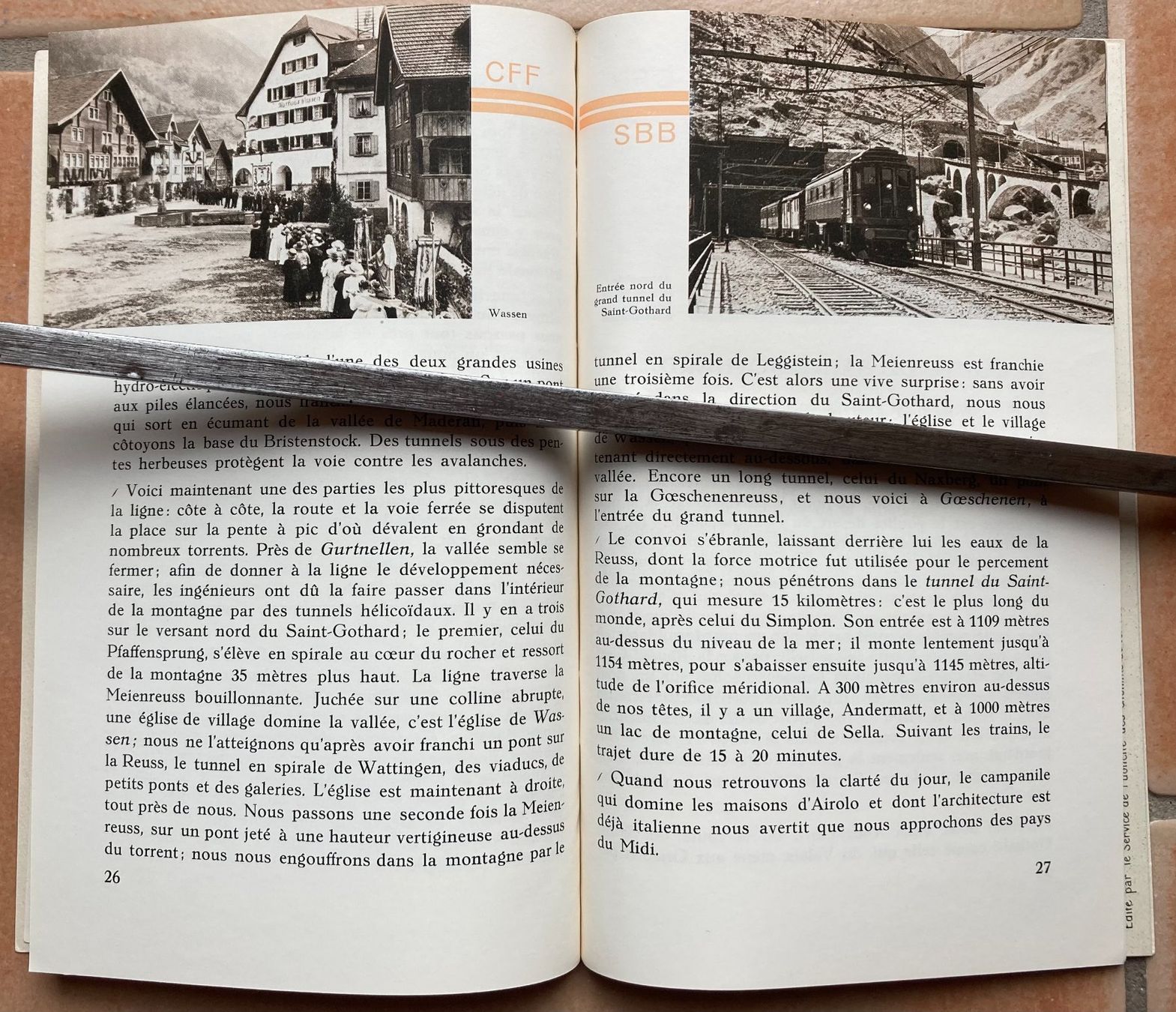 Libri: La ligne électrique du St. Gothard - 1931 – Usato da Versoix venduto da HELVETICA_1 5