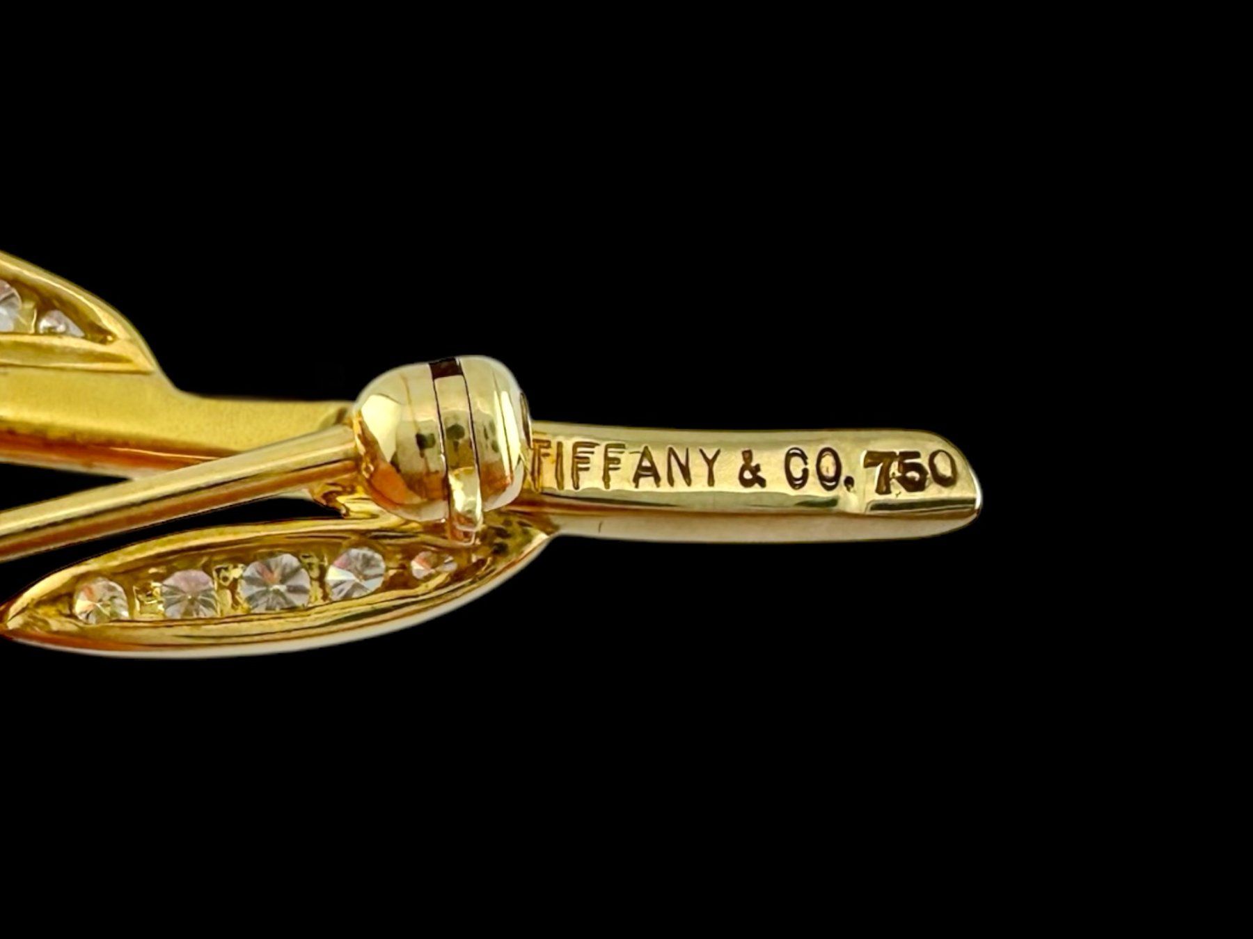 Spille & Fermagli: TIFFANY & CO, Opal - Diamanten - Blumenbrosche – Usato da Zuzwil SG venduto da artimmo 6