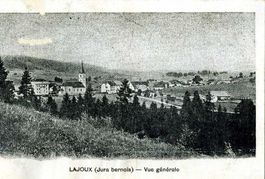 La joux - vue générale + 1917 Feldpost