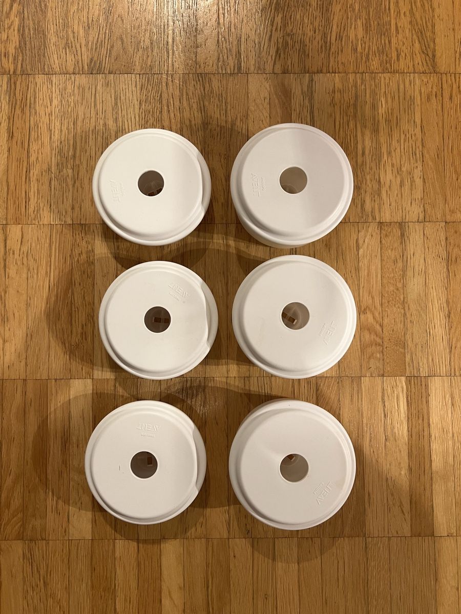 Avent Contenitori & Simili: Philips Avent 6 Plastic Food Storage Containers New – Nuovo (secondo la descrizione) da Watt venduto da rmt07 1