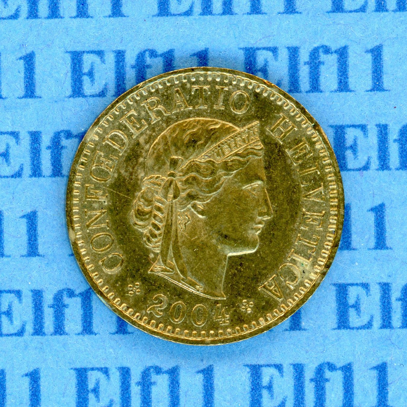 Tutti le monete: CHF___0.05 2004 vz 5 Rappen – Usato da Widnau venduto da Elf11