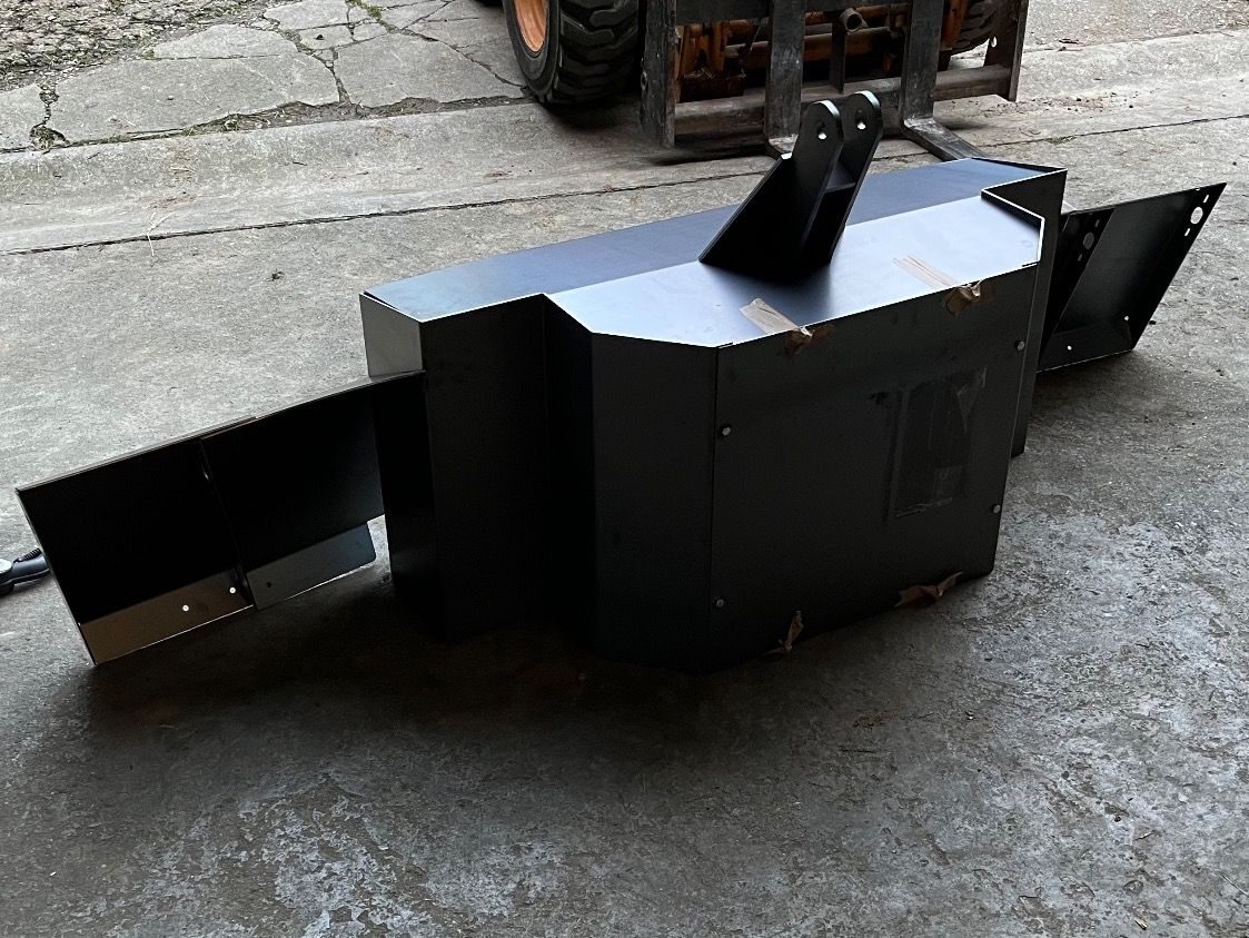 Trattori: Frontgewicht Bumper Bausatz 750kg – Usato da Krauchthal venduto da steyrpower92 3