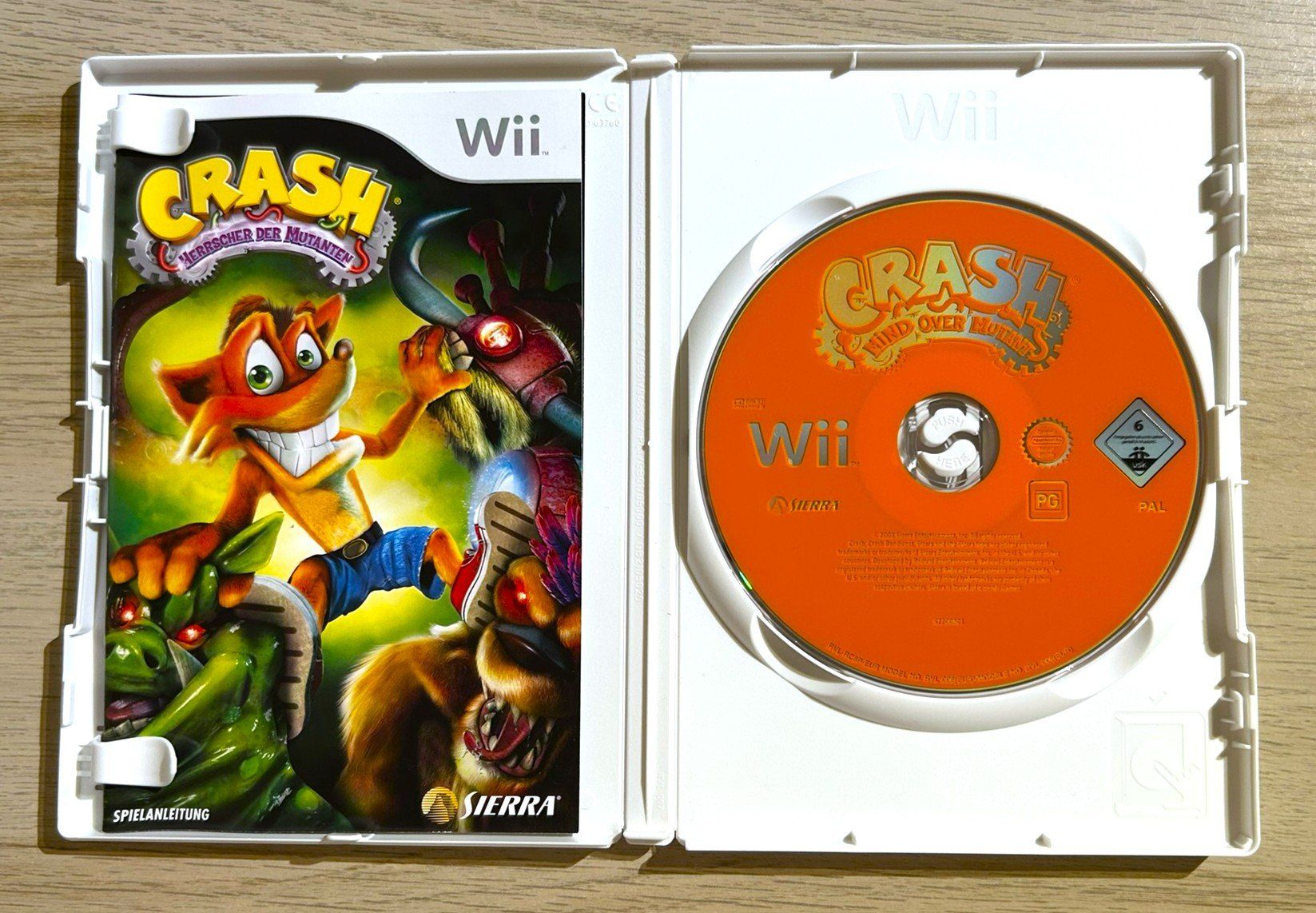 Nintendo Giochi: Crash Herrscher der Mutanten Nintendo Wii – Usato da St. Gallen venduto da Alpine.Arcade 2