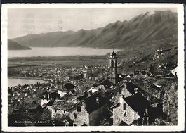 AK Brione, Vista su Locarno, 1941