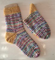 Handgestrickte Kindersocken_5, Gr. 34/35