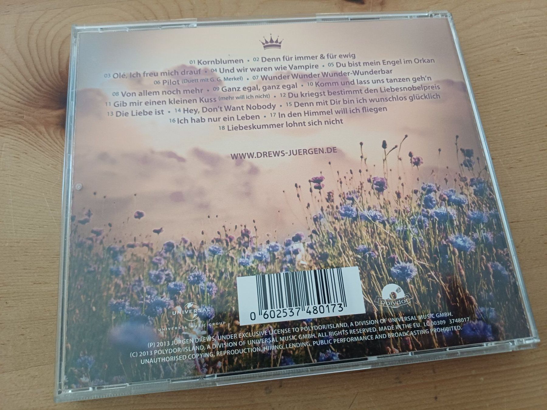 CDs: Jürgen Drews: Kornblumen – D'occasion à Jona par Rreto71 1