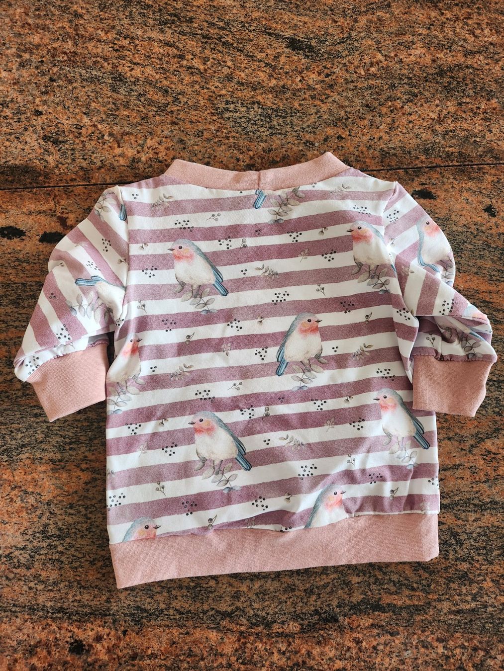 Maglioni & Felpe: rosa Babypulli, Vogelmotiv, Gr. 62/68 – Nuovo (secondo la descrizione) da Othmarsingen venduto da pao_2xld 1