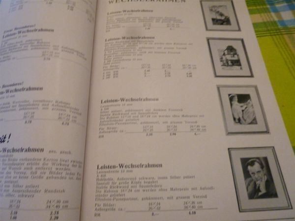Documenti: Optik Technik Nachtrag zum Hauptkatalog – Usato da Luzern venduto da leseratte24 3