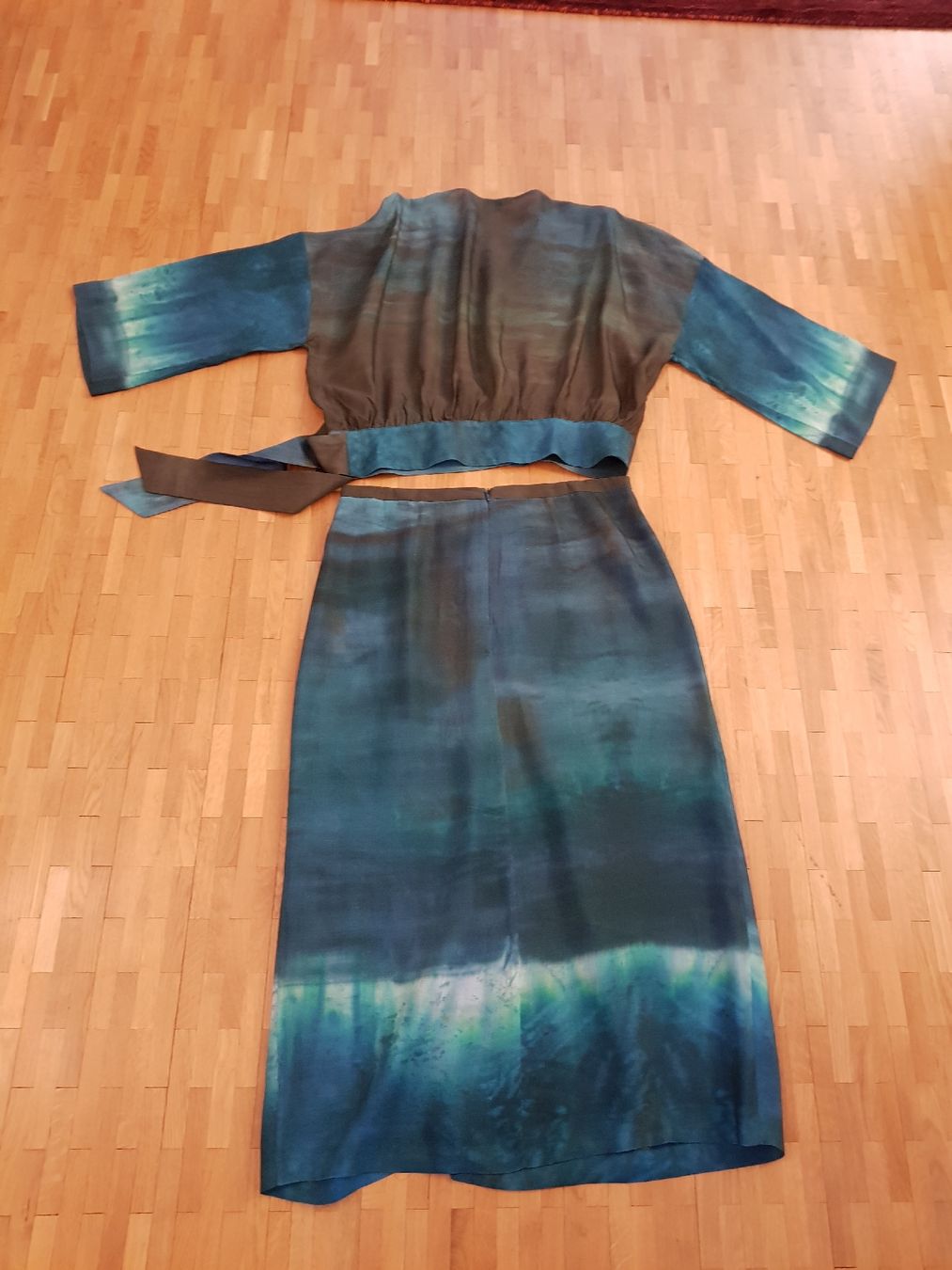 Massimo Dutti Lotti di vestiti: Ensemble blouse et jupe Dutti Taille L – Nuovo (secondo la descrizione) da Veyrier venduto da sosozizou 4